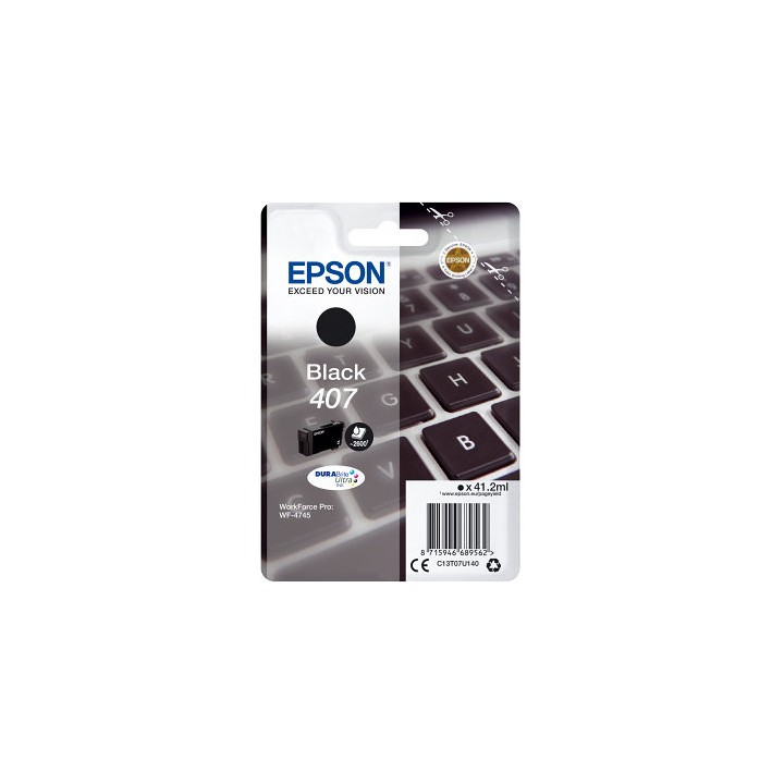 Cartucho tinta epson 407 negro