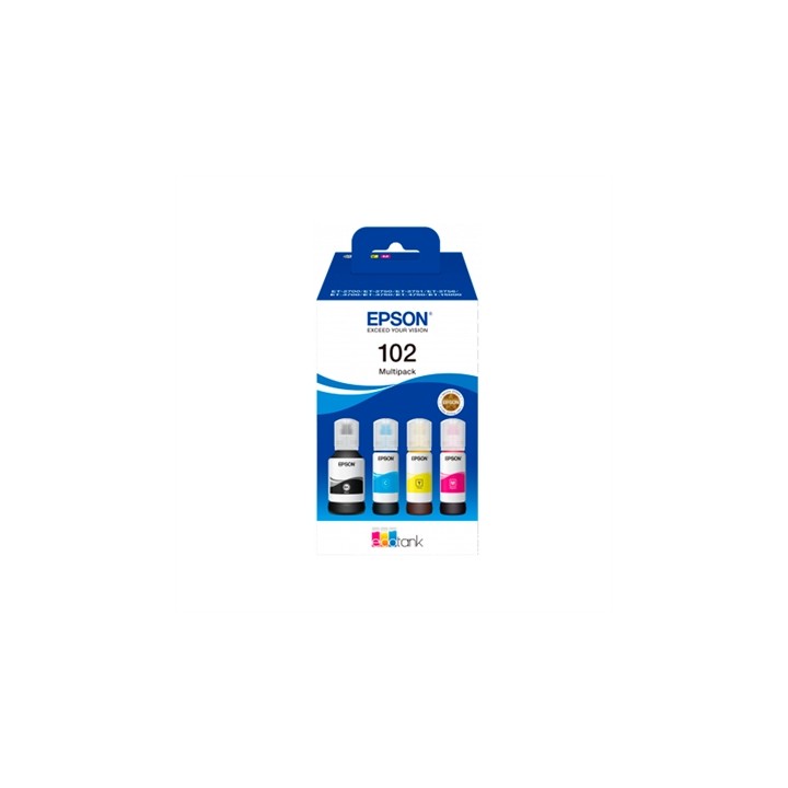Multipack botellas tinta epson ecotank 102