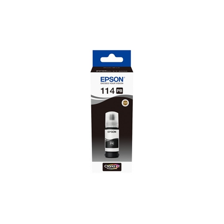 Botella tinta epson ecotank 114 negro