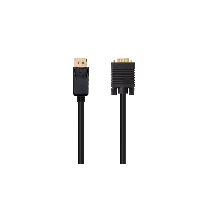 Cable displayport a vga nanocable 2m