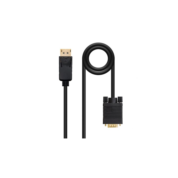 Cable conversor displayport a vga nanocable
