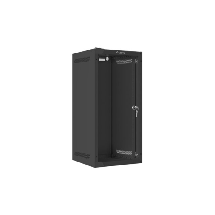 Armario lanberg mural rack 10 pulgadas 12u