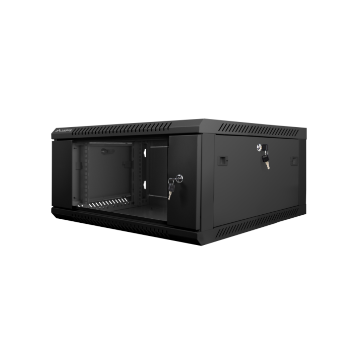 Armario lanberg mural rack 19 pulgadas 4u