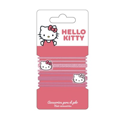 Blister 8 coleteros Hello Kitty