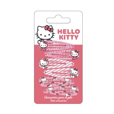 Blister 6 horquillas Hello Kitty