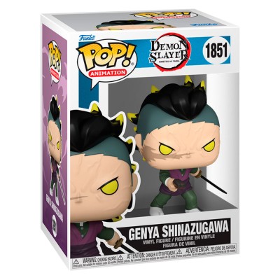 Figura POP Demon Slayer Kimetsu no Yaiba Genya Shinazugawa