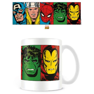 Taza Faces Vengadores Avengers Marvel