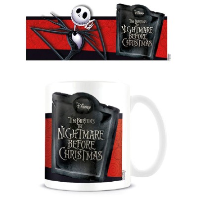 Taza Jack Banner Pesadilla Antes de Navidad Disney