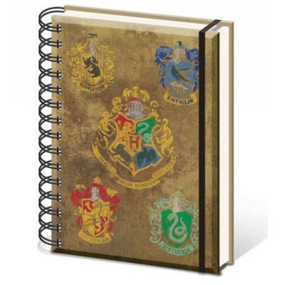 Cuaderno A5 Hogwarts Harry Potter