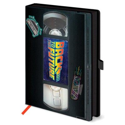 Cuaderno A5 premium VHS Regreso al Futuro