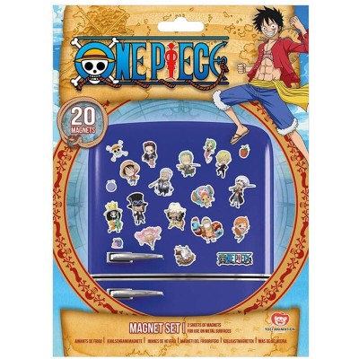 Blister 20 imanes chibi One Piece