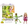 Blister 2 figuras Action Kermit y Miss Piggi Best Of Serie 1 Muppets 13cm