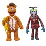 Blister 2 figuras Action Gonzo y Fozzie Best Of Serie 1 Muppets 13cm