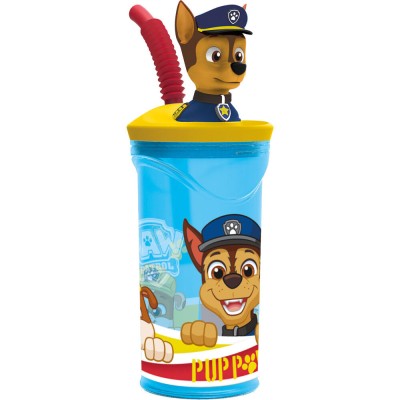 Vaso figura 3D Patrulla Canina Paw Patrol 360ml