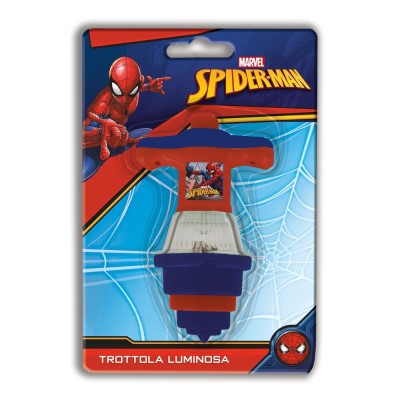 Peonza luminosa Spiderman Marvel