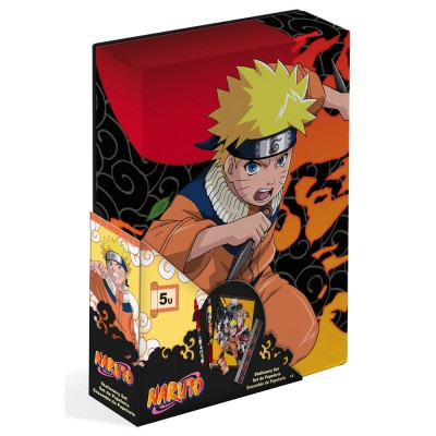 Set papeleria Naruto Shippuden 5pzs