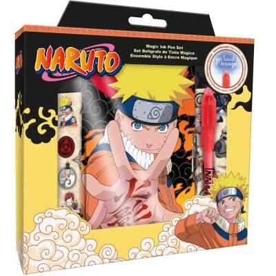 Diario + Boligrafo magico Naruto Shippuden