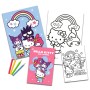 Set colorear Hello Kitty and Friends