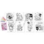 Set colorear pegatinas Hello Kitty and Friends