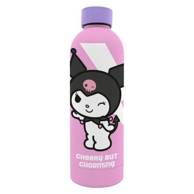 Botella acero inoxidable Kuromi Hello Kitty 800ml