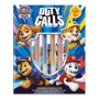 Cuaderno actividades + 6 boligrafos de gel Patrulla Canina Paw Patrol