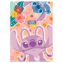 Cuaderno con reloj led Stich Disney