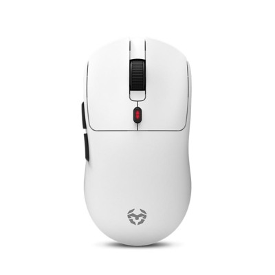 Raton inalambrico gaming krom klever blanco