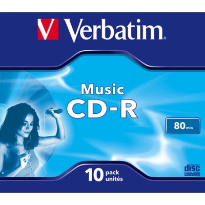 Verbatim cd r 700mb 16x tarrina 10