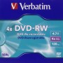 Verbatim dvd rw 47gb 4x tarrina 5