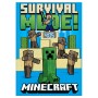 Cuaderno con reloj led Minecraft