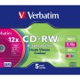 Verbatim cd rw 700mb 8x 10x tarrina 5