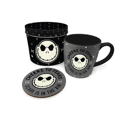 Set Taza + Posavasos Pesadilla Antes de Navidad Disney