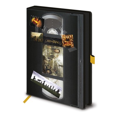 Cuaderno A5 Premium VHS El SeÃ±or de los Anillos