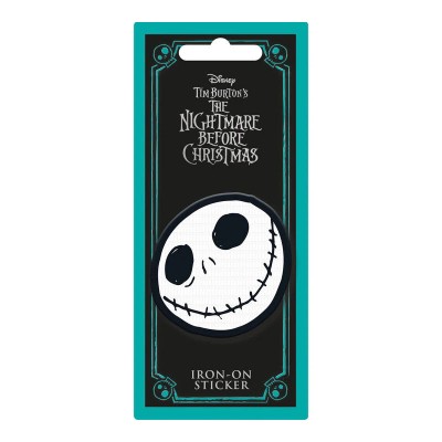 Pegatina de bordado Jack Skellington Pesadilla Antes de Navidad Disney