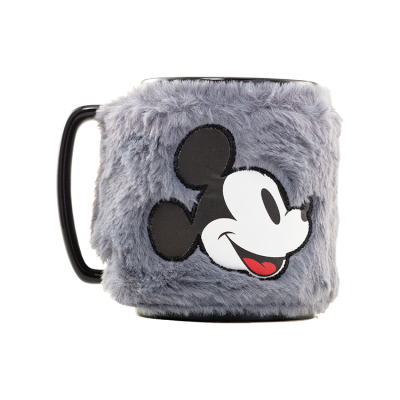 Taza funda de peluche Mickey Disney 440ml