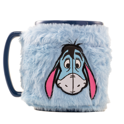 Taza funda de peluche Eeyore Winnie the Pooh Disney 440ml