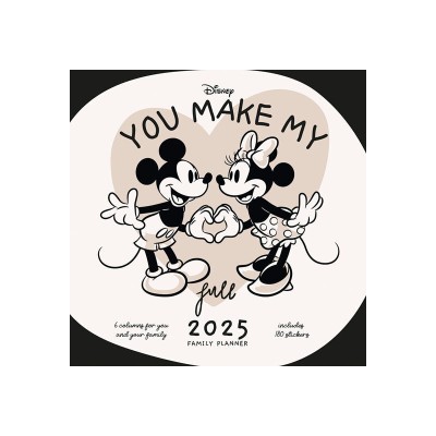 Calendario planificador familiar Mickey and Friends Disney