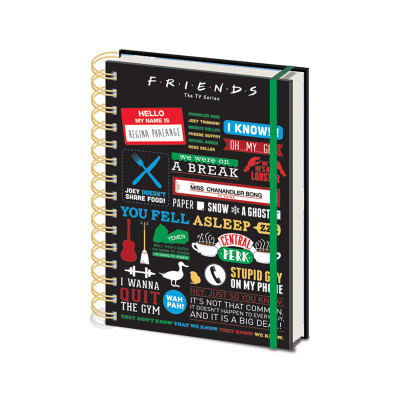 Cuaderno A5 Grandes Momentos Friends