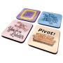 Set posavasos Frases Friends