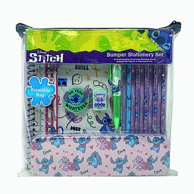 Set papeleria Stitch Disney