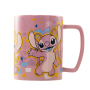 Taza funda de peluche Angel Disney 440ml