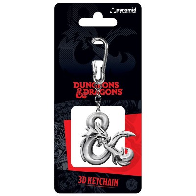 Llavero 3D Ampersand Logo Dragones y Mazmorras 6cm