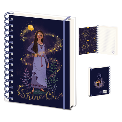 Cuaderno A5 Wish Disney