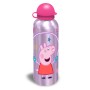 Cantimplora aluminio Peppa Pig 500m surtido