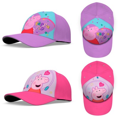 Pack 8 gorras Peppa Pig surtido