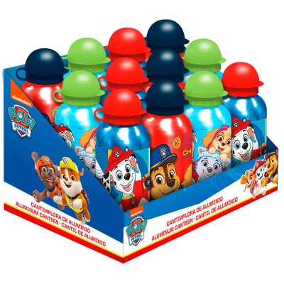 Cantimplora aluminio Patrulla Canina Paw Patrol 500m surtido