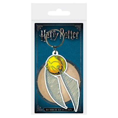 Llavero rubber Snitch Dorada Harry Potter