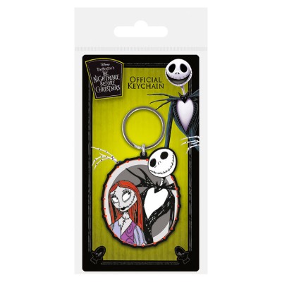 Llavero Jack & Sally Pesadilla Antes de Navidad Disney