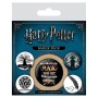 Set 5 Chapas Harry Potter