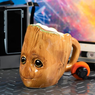 Taza 3D Groot Guardianes de la Galaxia Marvel